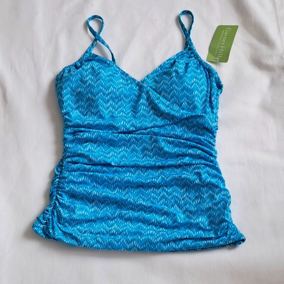 NWT Garney Hill tankini top size 4 - Picture 1 of 8